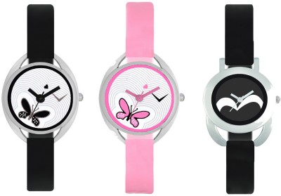 CM Girls Watch Combo With Fancy Look And Designer Dial Latest Collection VAL087 Watch  - For Girls   Watches  (CM)