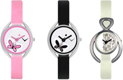 CM Girls Watch Combo With Fancy Look And Designer Dial Latest Collection VAL005 Watch  - For Girls   Watches  (CM)