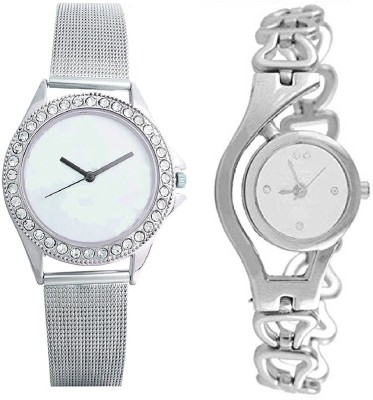 Maan International New Silver Combo Best Offer This Year-2017 Watch  - For Women   Watches  (Maan International)