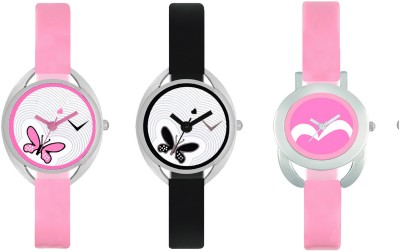 CM Girls Watch Combo With Fancy Look And Designer Dial Latest Collection VAL089 Watch  - For Girls   Watches  (CM)