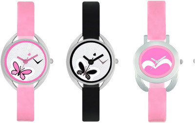 

CM Girls Watch Combo With Fancy Look And Designer Dial Latest Collection VAL089 Watch - For Girls