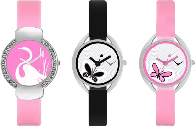 CM Girls Watch Combo With Fancy Look And Designer Dial Latest Collection VAL094 Watch  - For Girls   Watches  (CM)