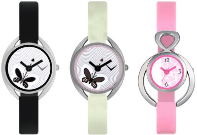 CM Girls Watch Combo With Fancy Look And Designer Dial Latest Collection VAL012 Watch  - For Girls   Watches  (CM)