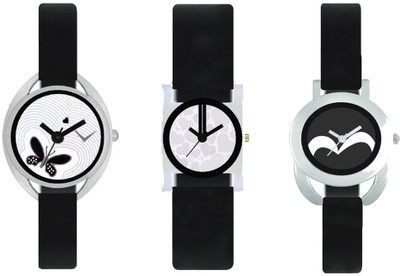 View CM Girls Watch Combo With Fancy Look And Designer Dial Latest Collection VAL037 Watch  - For Girls Wrist Watches Price Online(CM)