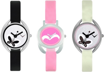 CM Girls Watch Combo With Fancy Look And Designer Dial Latest Collection VAL017 Watch  - For Girls   Watches  (CM)