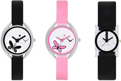 CM Girls Watch Combo With Fancy Look And Designer Dial Latest Collection VAL080 Watch  - For Girls   Watches  (CM)
