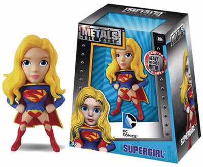 

Jada Metal DC Girl 4" Supergirl Figure(Multicolor)