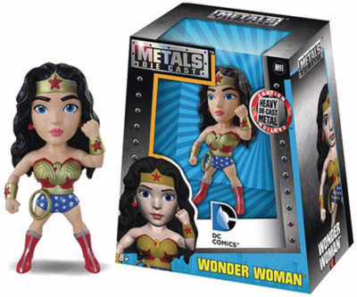 

Jada Metal DC Girl 4" Wonder Woman Figure(Multicolor)