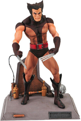 

kotobukiya MARVEL SELECT UNMASKED WOLVERINE FIGURE(Multicolor)