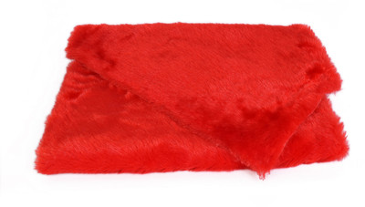 

Vardhman Fur Cloth Red Colour, Size 38" x 34" , 2 Cms Hair Length Used For Dresses, Soft Toys Making, Jackets Etc