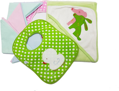

GoodStart Baby Utility Combo / Giftset - Multi Products(Green, Pink)