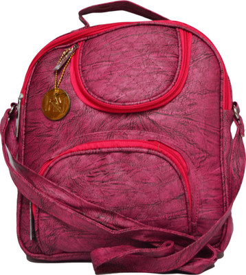 

Fashion Knockout Casual College Pithu Bag/Backpack Pink 6 L Backpack(Pink)