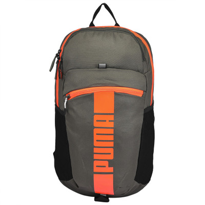 

Puma Deck 21 L Backpack(Green), Olive;orange