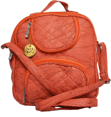 

Fashion Knockout Casual College Pithu Bag/Backpack Peach 6 L Backpack(Multicolor)