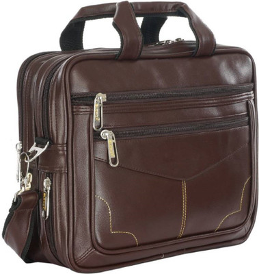 

peter india MESSENGER BAGS Waterproof Messenger Bag(Brown, 11 inch)