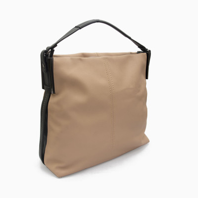 

VAJERO Beige & Black Large Handbag for Women Shoulder Bag(Beige, 7 L)