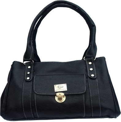 

RoseBudKol RBL01blk Shoulder Bag(Black, 5 L)