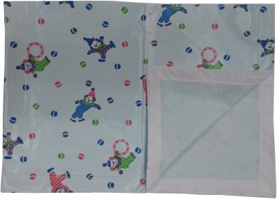 

Love Baby Microfiber Single Printed Bedsheet(Pack of 1, Blue)