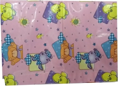 

Love Baby Microfiber Crib Printed Bedsheet(Pack of 1, Pink)