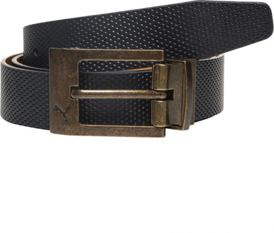 

Puma Men & Women Casual Brown Genuine Leather Reversible Belt, Cathay spice-peacoat