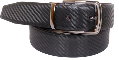 

Naysa Men Casual Black Genuine Leather Belt