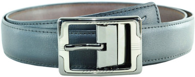 

Sizzlers Men Formal Black Genuine Leather Reversible Belt