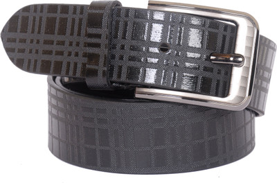 

Naysa Men Casual Black Genuine Leather Belt
