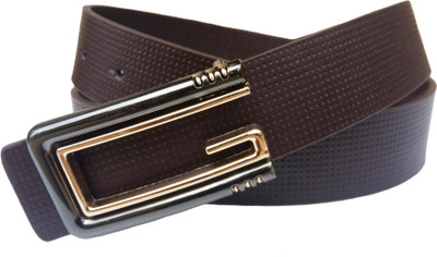 

Justclickfashion Men Party, Evening, Casual, Formal Brown Genuine Leather Belt