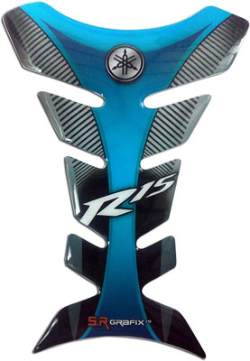 Top&Town R15 Blue Bike Tank Pad