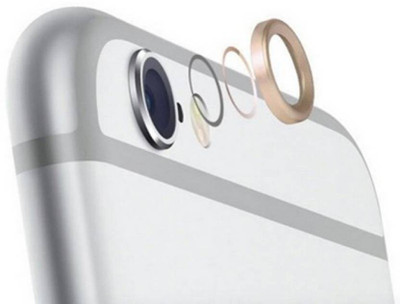 

Trends Camera Protector Ring on 6, ne 6S Mobile Skin (Gold) Camera Rig
