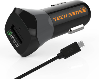 Tech Sense Lab 2.4 amp Turbo Car Charger