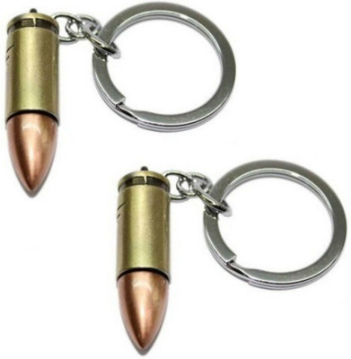 

Anishop Thick Bullet Key Chain(Brown)