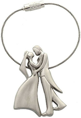 

Anishop wire couple Key Chain(Silver)