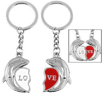 

Anishop Love Couple Key Chain(Multicolor)