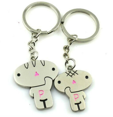 

Anishop Love Buddy Key Chain(Silver)