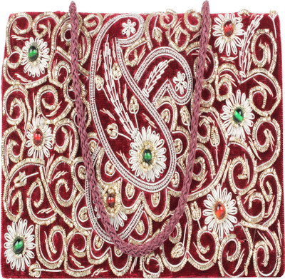 

matelco Casual Red Clutch