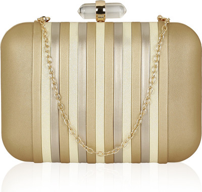 

Kleio Party Gold Clutch