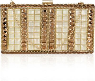 

Kleio Party Gold Clutch