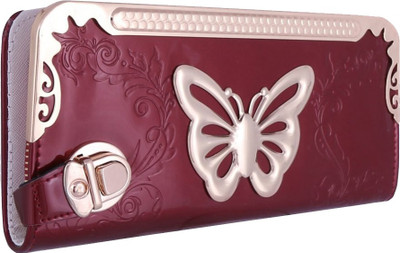 

ILARTE Casual, Formal, Party Maroon Clutch