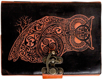 

Pranjals House A5 Diary(notebook diary, black & orange)