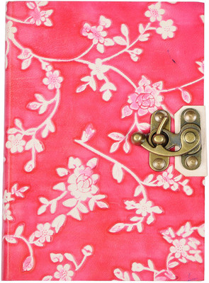 

Craft Club A5 Diary(Handmade recycled paper leather diary, Pink)