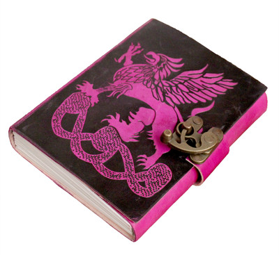 

Crafts A5 Diary(Embossed handmade leather diary, Mixed colour)