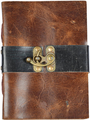 

Craft Club A5 Diary(Handmade recycled paper leather diary, Coffee)