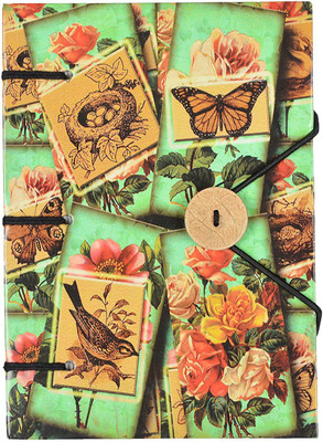

Craft Club A5 Diary(Handmade recycled paper leather diary, Green)