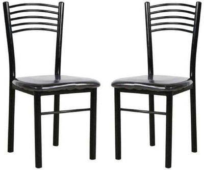 

Parin Metal Dining Chair(Set of 2, Finish Color - black)