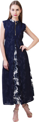 Shyammc Women Maxi Multicolor Full Length Dress