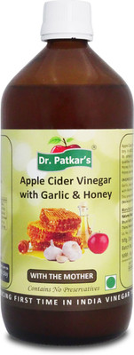 

Dr. Patkar's Apple Cider Vinegar with Garlic and Honey Apple Cider Vinegar(Apple,Garlic,Honey Flavored)