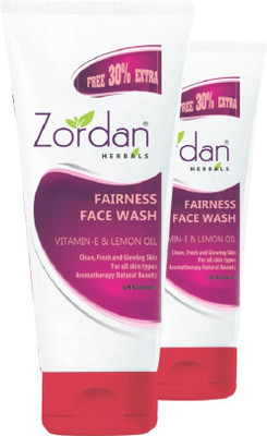 

ZORDAN FAIRNESS FACE WASH(120ML*2) Face Wash(240 ml)