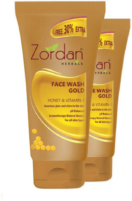 

ZORDAN GOLD FACE WASH(120ML*2) Face Wash(240 ml)