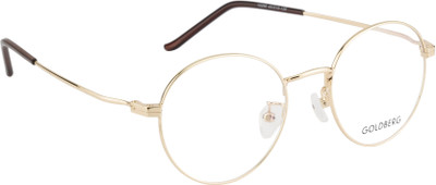 

Gold Berg Full Rim Round Frame(45 mm